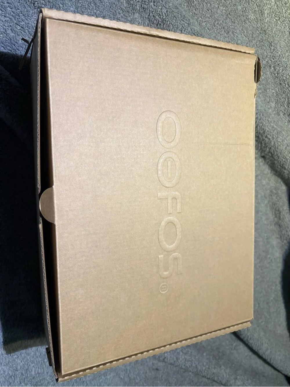 OOFOS Olive and Black Men's Lace-Up Sneakers